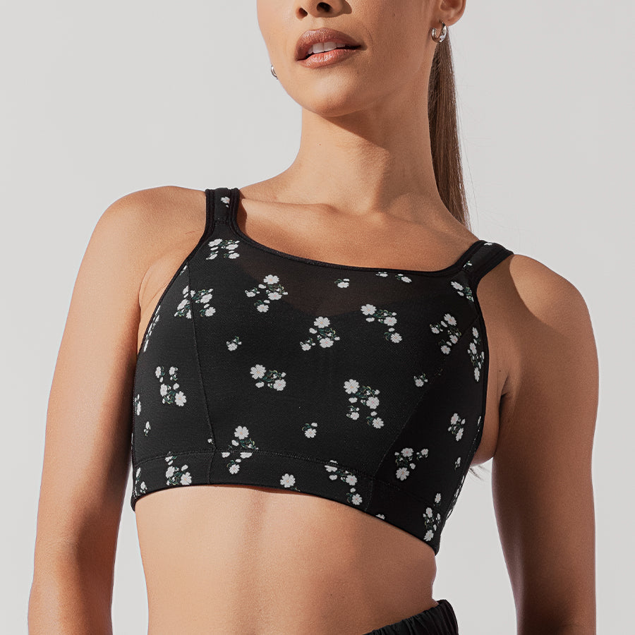 High Intensity Fully Adjustable PowerFlex Sports Bra with Zip and Moul