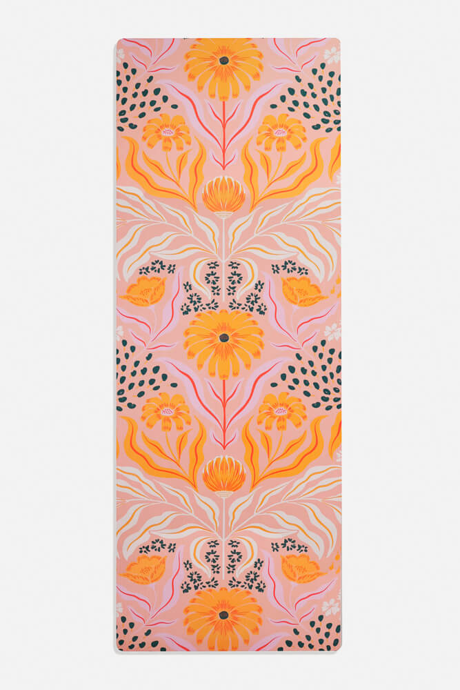 POPFLEX Vegan Suede Yoga Mat With … curated on LTK