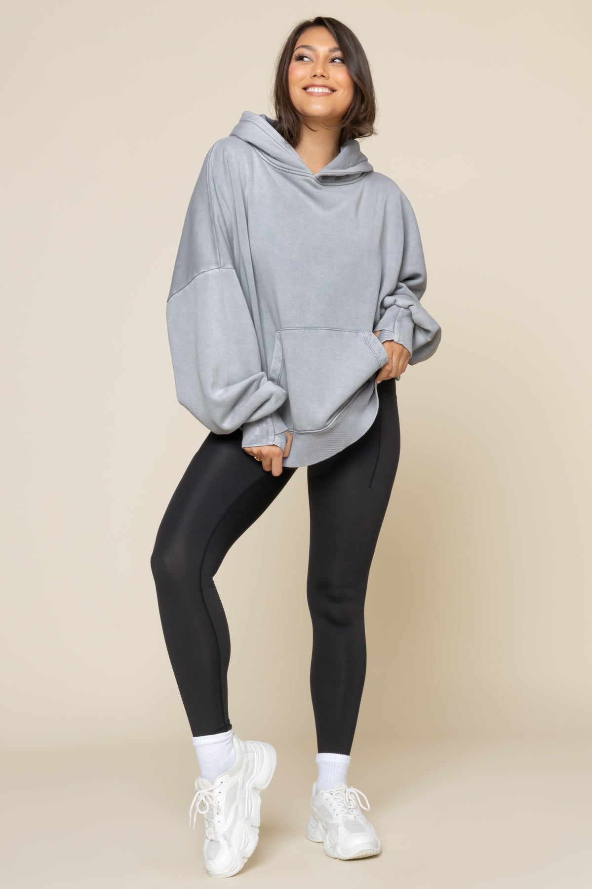 ZW X GW Zip Up Jacket With Oversized Hoodie