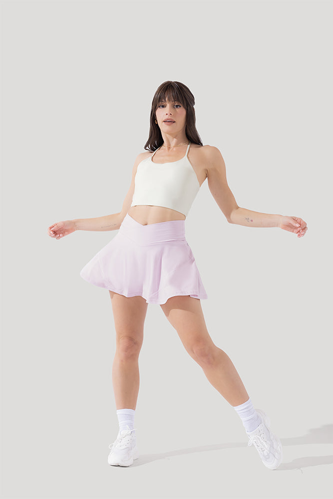 Crisscross Hourglass® Twirl Skort - Orchid Ice