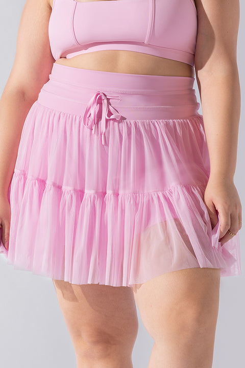 Pirouette Tiered Skort Bubblegum Popflex® 