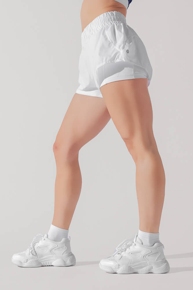 High white hot sale shorts