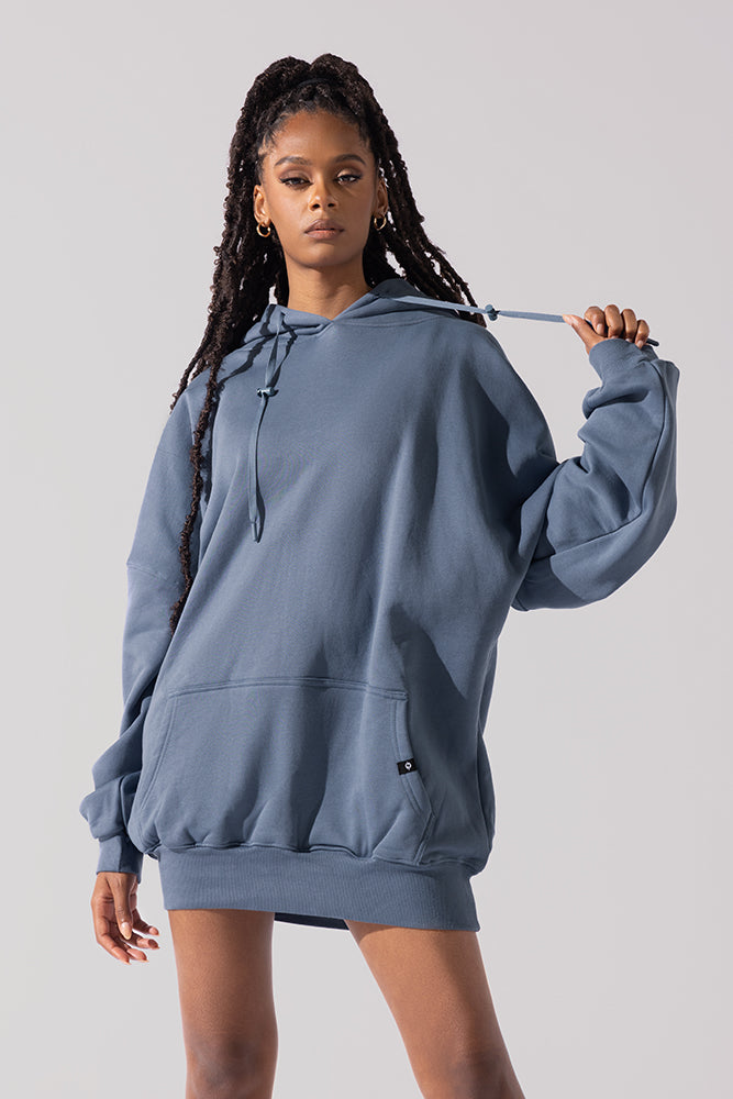 V long online hoodie