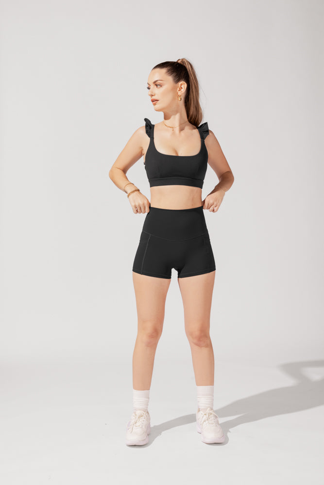 Supersculpt™ Seamless Midi Shorts - Black – POPFLEX®