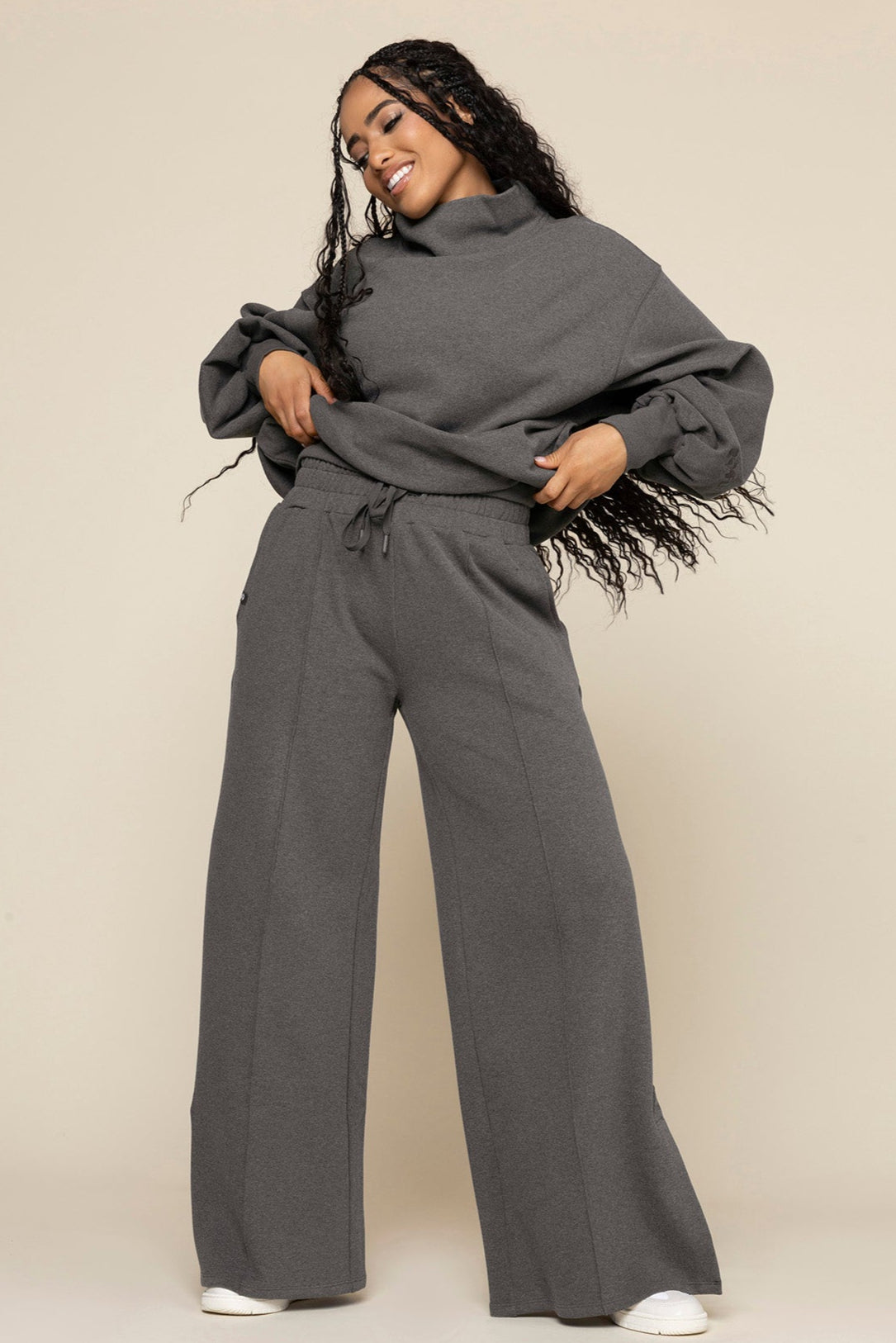 Perfect Plane Pants - Charcoal Heather