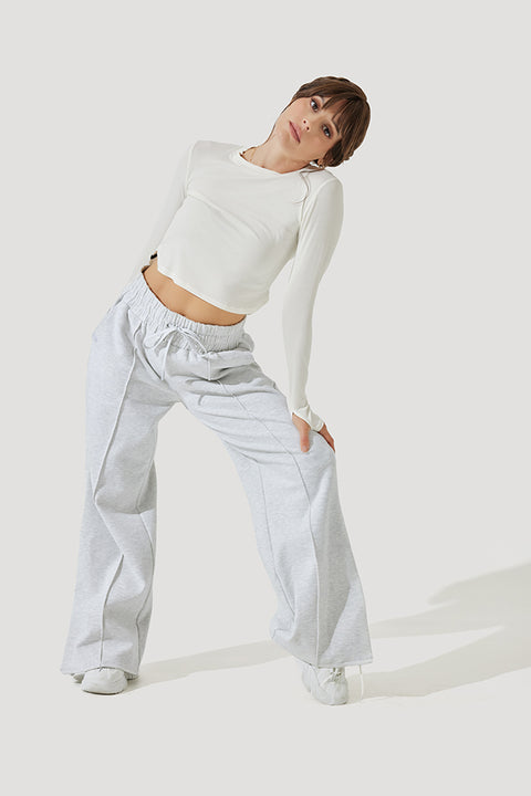 Perfect Plane Pants - Light Heather Haze – POPFLEX®