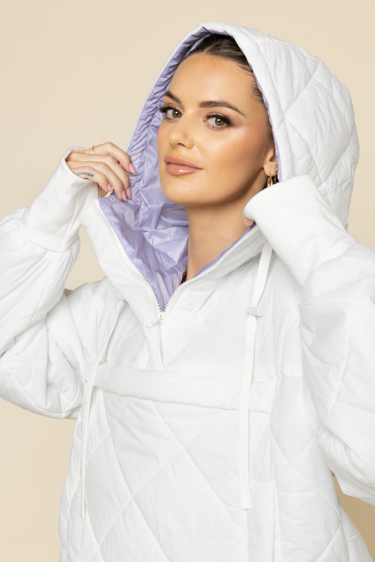 Halifax Traders Packable Down sold Ultra Light White Puffer Jacket