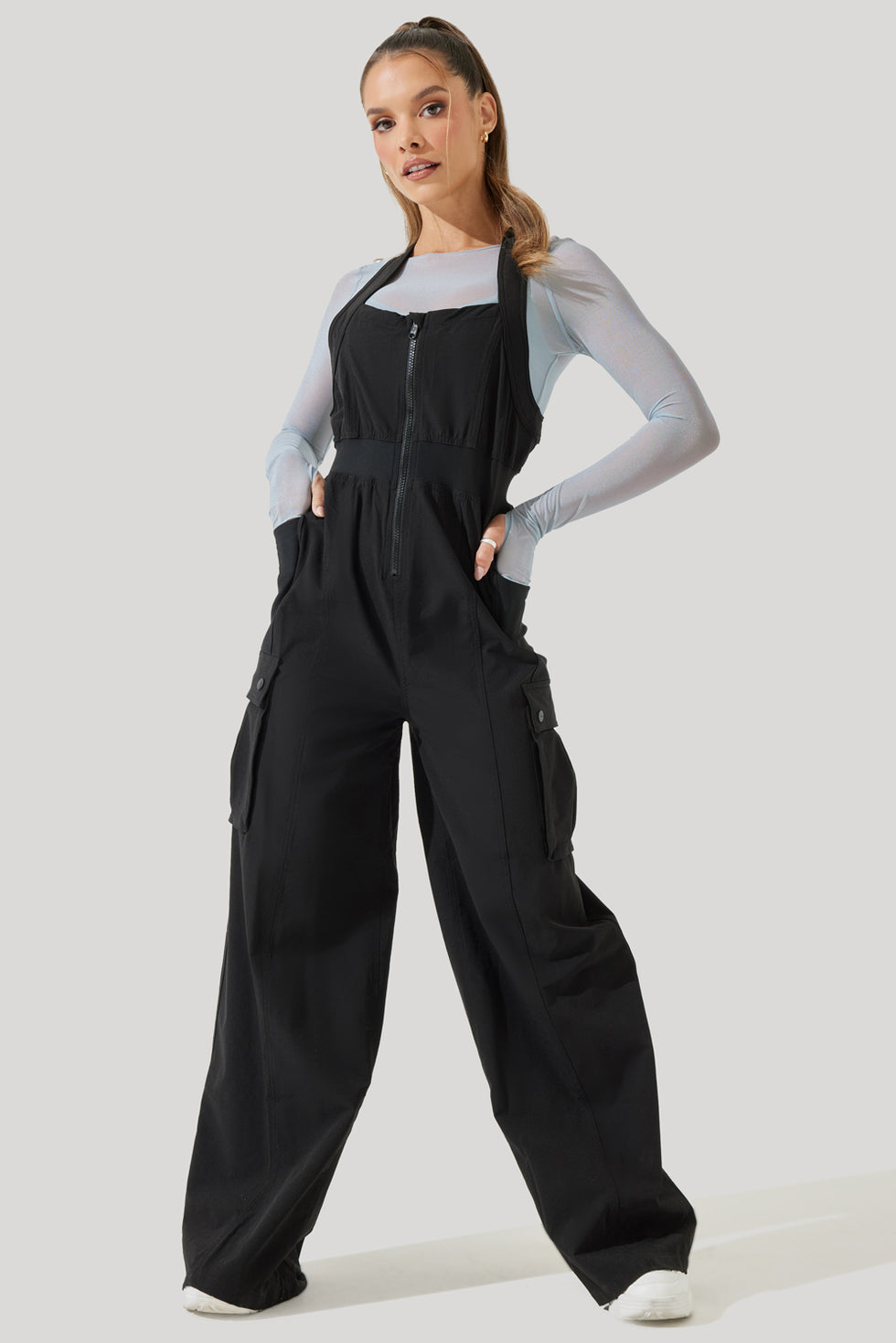 Take A Hike Overalls - Black – POPFLEX®