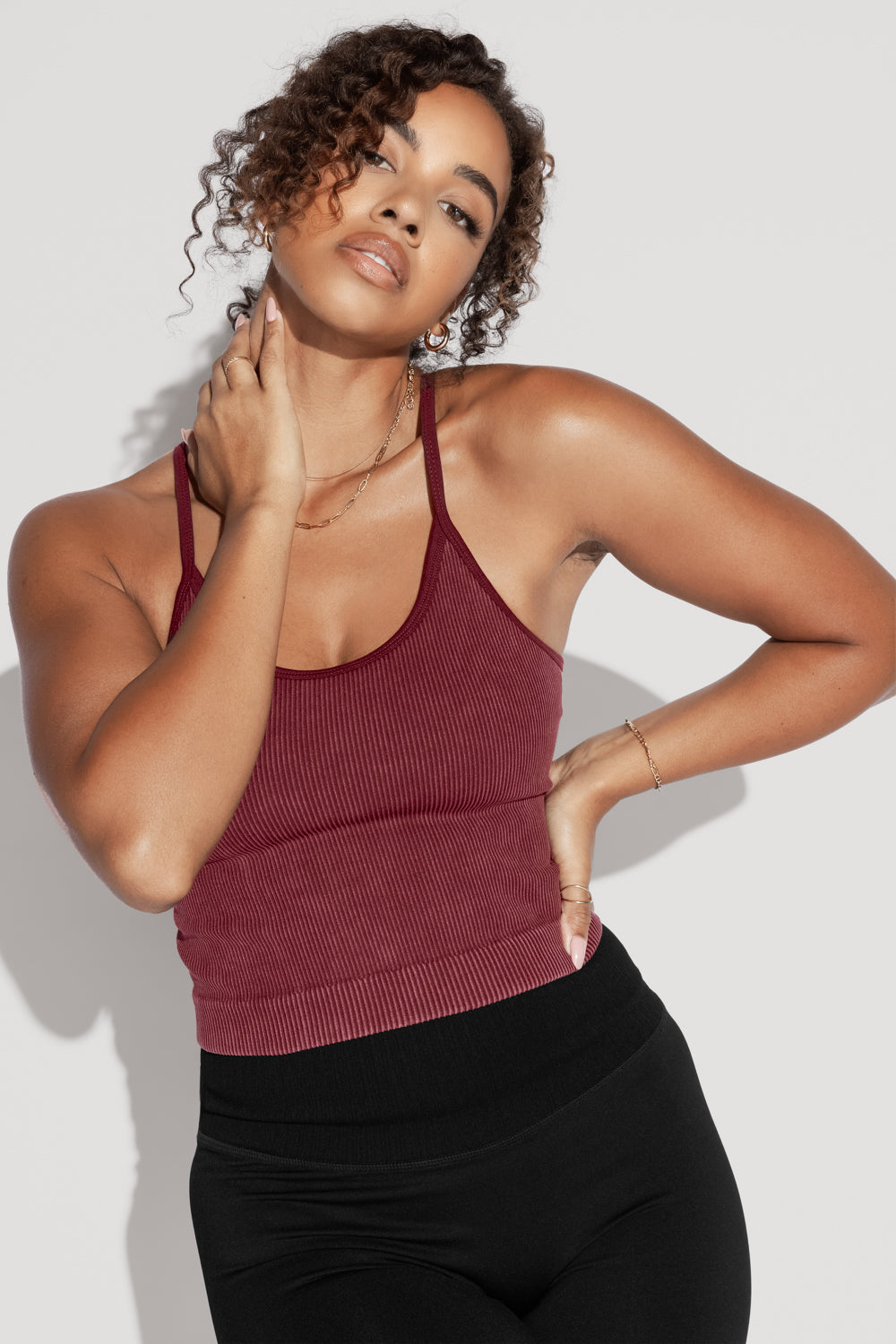 Seamless crop leggings sales