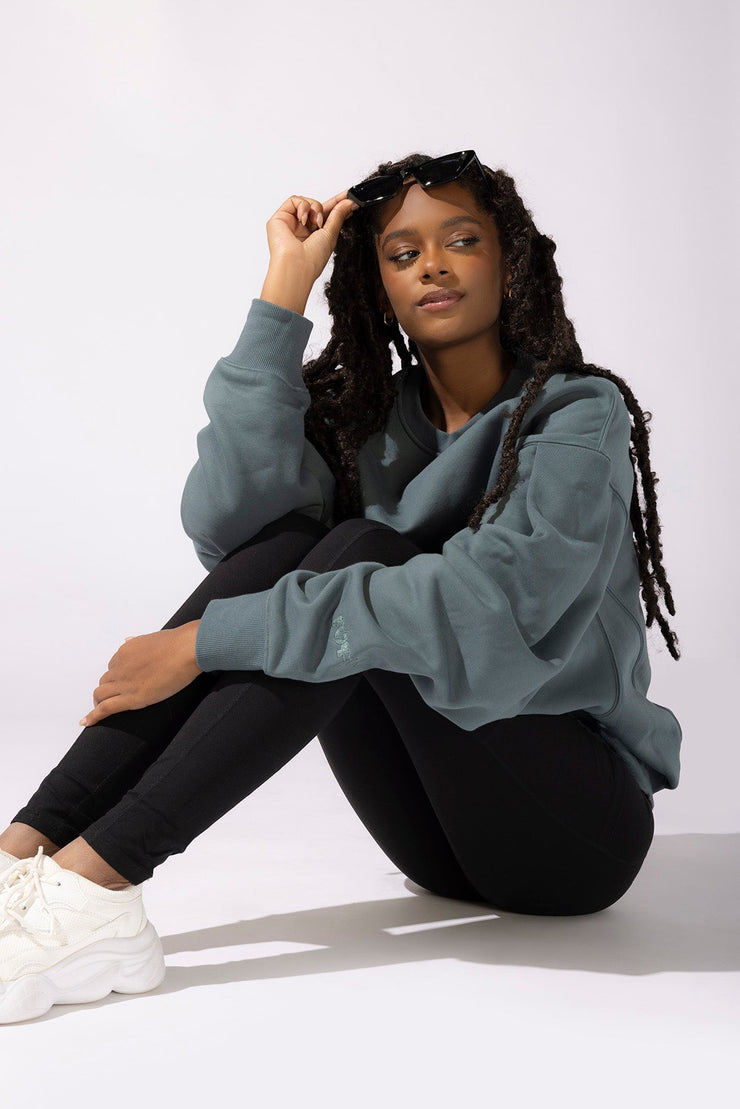 Brunch Sweater - Teal – POPFLEX®