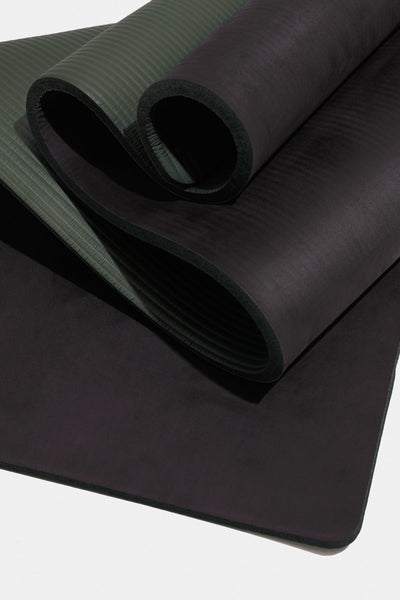 Vegan Suede Yoga Mat - Black Starry – POPFLEX®