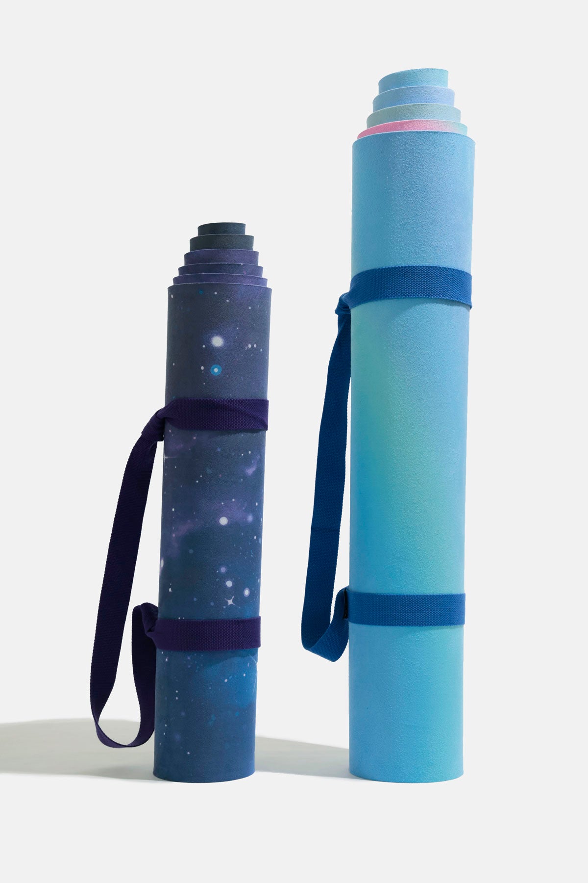 Super Wide 32” Vegan Suede Yoga Mat - Holographic